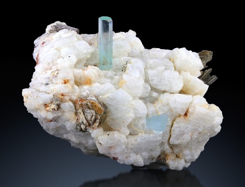 Natural aquamarine with - aquamarine,
