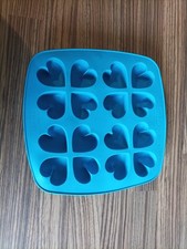 Blue IKEA Silicone Heart Shaped Mould Ice Cube Tray Silicone Mould