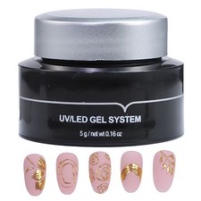 2X 3D Nail Art Semi-Solid