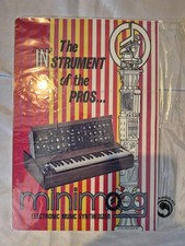 Moog Minimoog Metal Sign