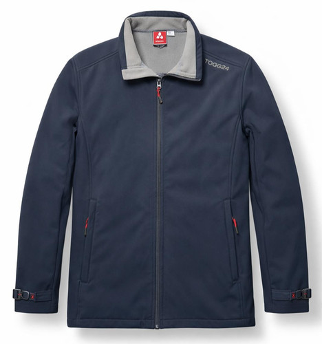 Tog24 black softshell jacket - black,