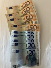 €300 Euros Leftover Holiday Travel Money 4 x €50 5x €20 note in used notes