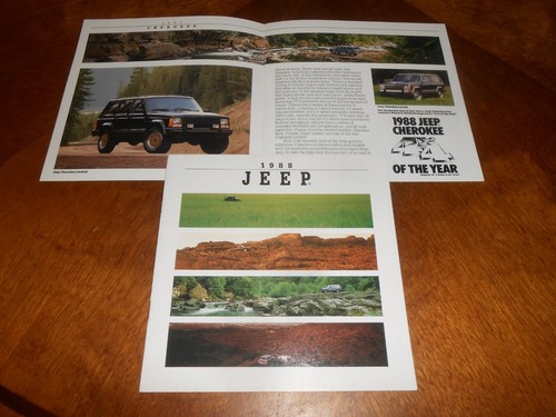 1988 jeep brochure 88 - /, '88