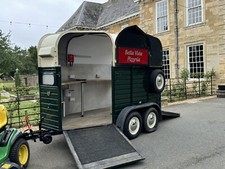 Rice Horse Box / Mobile Bar / Conversion / Catering Trailer Converted / Gin Bar