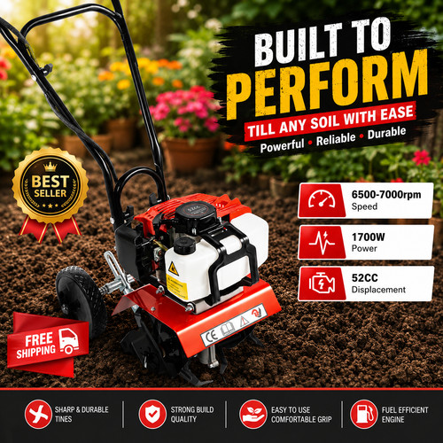 Petrol cultivator tiller - petrol,