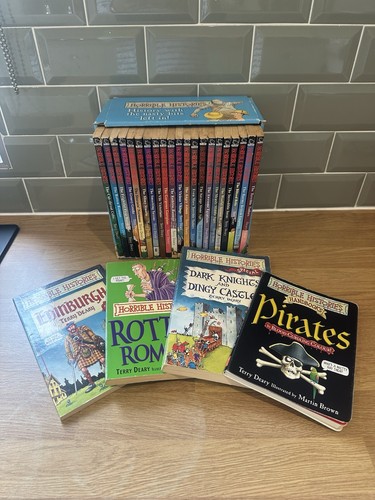 Horrible histories books - histories, box