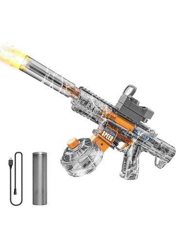 Water gun with laser - water,