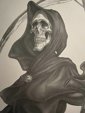 Paul Kidby Print Reaper Man