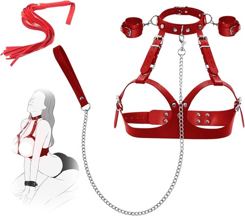 Breast bondage restraints - breast, set