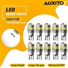 10x 501 T10 Led Bulbs Side