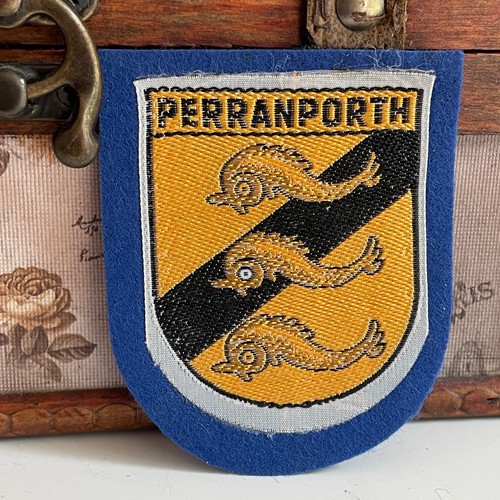 Vintage perranporth patch coat - patch,