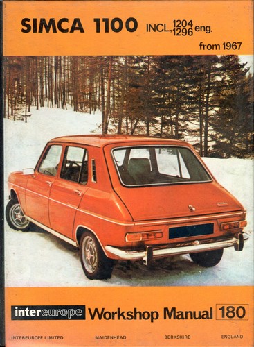 Simca 1100 inc - , 1296