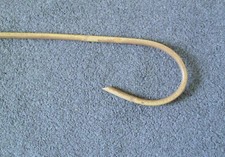 Traditional Kooboo Crook handle  6mm - 8mm x 32" long JUNIOR - School Cane