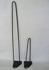 ANTIQUE RETRO 70's VINTAGE STEEL HAIRPIN TABLE LEGS INDUSTRIAL EAMES STYLE