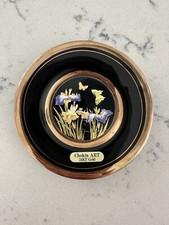 THE ART OF CHOKIN 24KT Gold Small Plate 10 cm Made In Japan