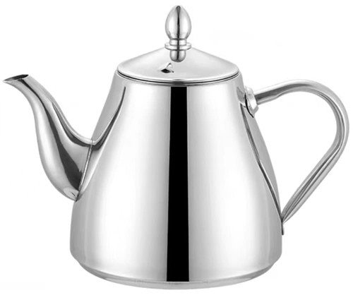 Stainless steel teapot 2000ml - stainless,