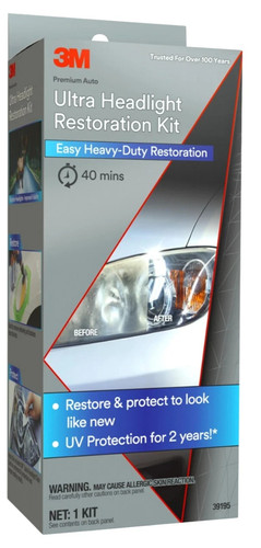 Ultra headlight restoration - 3m,