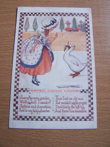 Flora white vintage postcard - vintage,