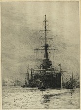 William Lionel Wyllie - Pencil