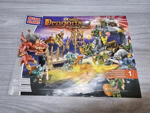 Mega bloks dragon krystal - dragon,
