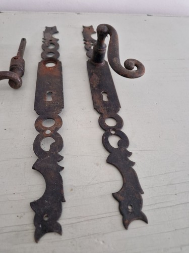 French vintage door handle - door,