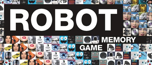 Robot memory game mieke - robot,