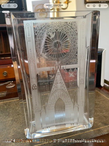 Orrefors cathedral vase - cathedral,