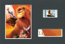 The Lion King Disney rare genuine film cell movie mounted ready for framing!