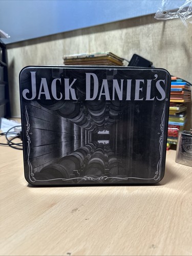 Jack daniels tin with - tin,