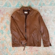 Barneys New York Brown Leather