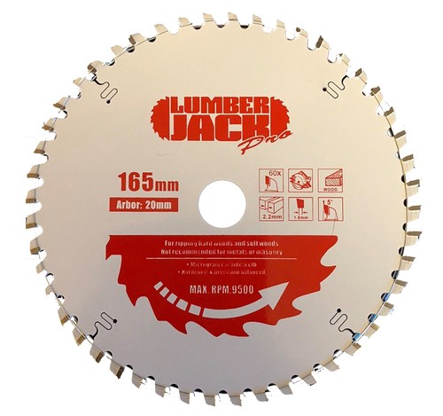 Professional 165mm tct - tct, 60t
