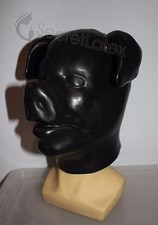 LATEX BLACK GUM FETISH PIG