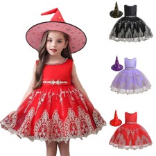 Girls Halloween Witches Fancy