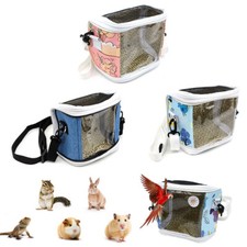 Bird Carrier Bag Pet Parrot Outdoor Travel Cage Lightweight Small Backpack Box