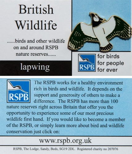 Rspb pin badge fbfpfe - badge,