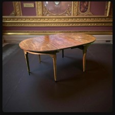 Antique Georgian Extending Dining Table  D End Christmas Dinner Party