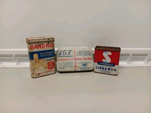 Vintage collectible storage