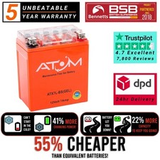 YTX7L-BS Atom Gel Motorcycle