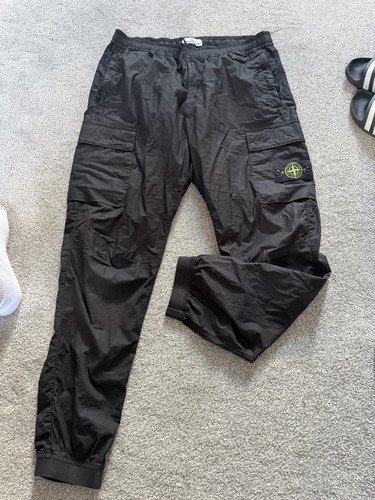 Stone island black cargo - island,