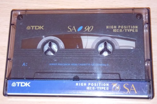 Tdk blank cassette tape - sa, 90