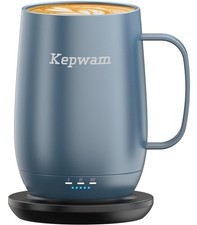 Heated Coffee Mug 20oz Steel