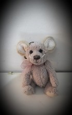 Charlie Bears Bag Buddy Mo Jointed plush Keyring, belt clip