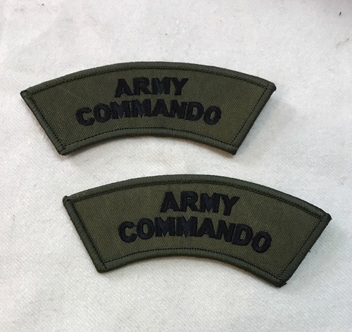 Army commando shoulder - commando, titles