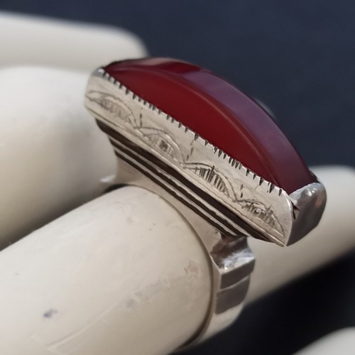 Ooak vintage silver ring - ooak,