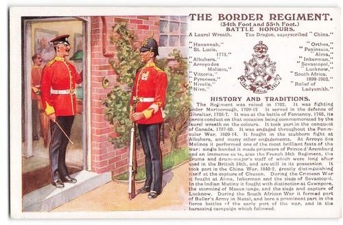 Border regiment 34th 55th - regiment,