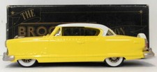 Brooklin 1/43 Scale BRK34A 001 - 1954 Nash Ambassador Coupe Yellow/White