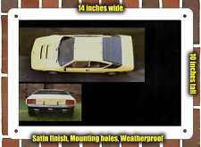 Metal Sign - 1976 Lamborghini