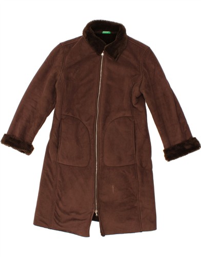 Benetton womens sherpa coat - benetton,