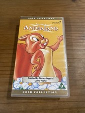 Carlton Animaland Vhs Rare “gold collection created by Disney legend David Hand
