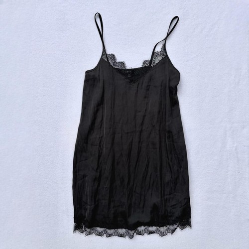 Salvage black satin lace - salvage,